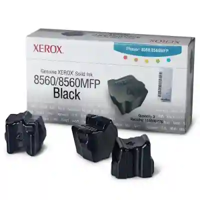 Cerneala Solida Xerox Phaser 8560 Black 3 Bucati