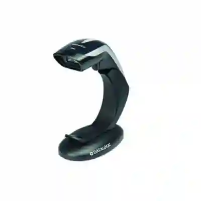 Cititor coduri de bare Datalogic Heron HD3430, 2D, USB, Stand, Black