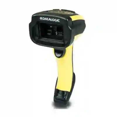 Cititor coduri de bare Datalogic PowerScan PBT9501-HPRB, 2D, Bluetooth, USB, RS232, Black-Yellow