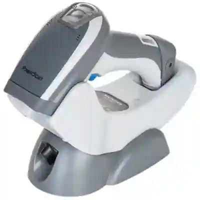 Cititor coduri de bare Datalogic PowerScan PBT9501-WH-RTK20, 2D, Bluetooth, USB, RS232, White-Grey