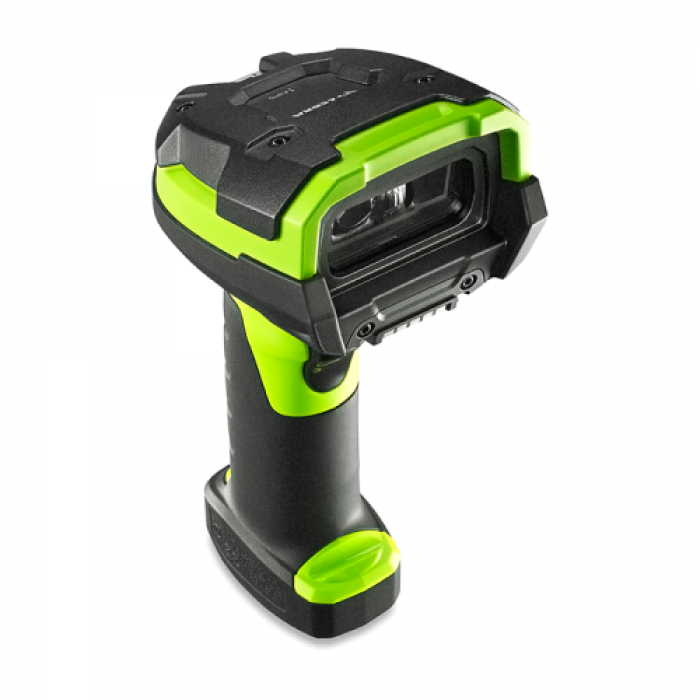 Cititor coduri de bare Zebra DS3678-ER, 2D, Bluetooth, Cradle, Black-Green