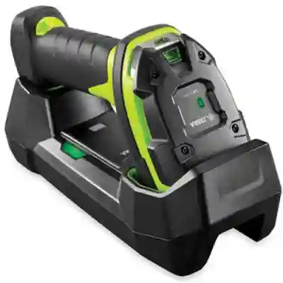 Cititor coduri de bare Zebra DS3678-SR, 2D, Bluetooth, Cradle, Black-Green