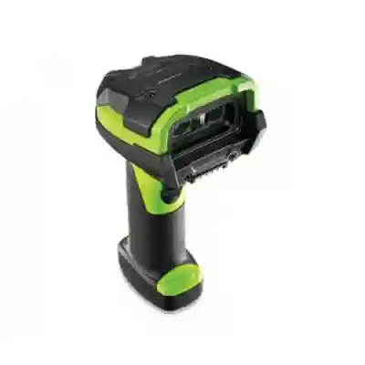 Cititor coduri de bare Zebra LI3678-ER, 1D, Bluetooth, Black-Green