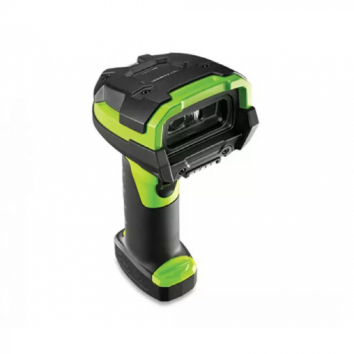 Cititor coduri de bare Zebra LI3678-ER, 1D, Bluetooth, Black-Green