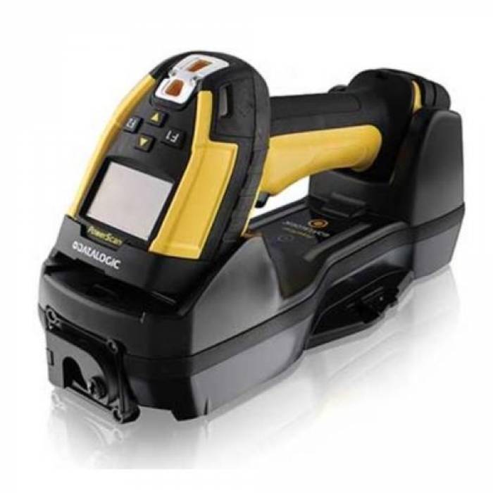 Cititor de coduri de bare Datalogic PowerScan PM9600-HP PM9600-DHP910RBK10, 2D, 910MHz, Black-Yellow