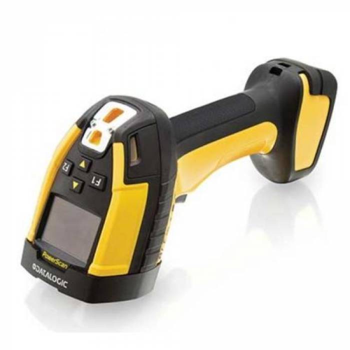 Cititor de coduri de bare Datalogic PowerScan PM9600 PM9600-DHP433RBK20, 2D, 433MHz, Black-Yellow