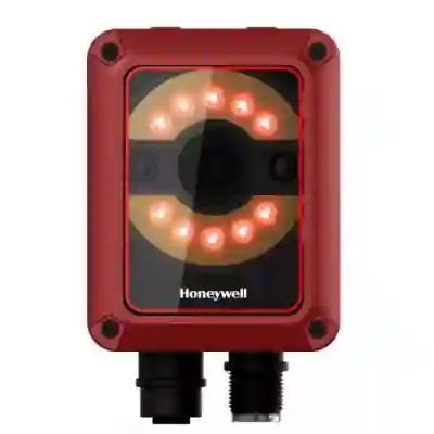 Cititor de coduri de bare Honeywell HF811-01BT00004K-R, 2D, RS232, RS485, Ethernet, Black-Red