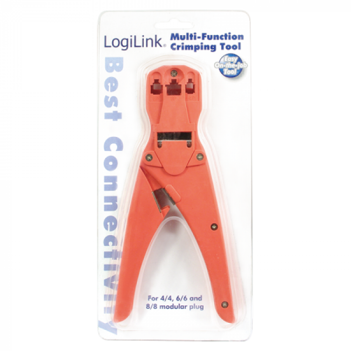 Cleste sertizare Logilink WZ0009, Orange