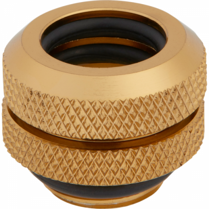 Conectori watercooling Corsair Hydro X Series XF Hardline 12mm OD Fitting Four Pack, Gold