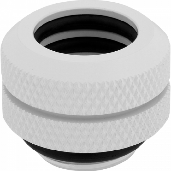 Conectori watercooling Corsair Hydro X Series XF Hardline 12mm OD Fitting Four Pack, White