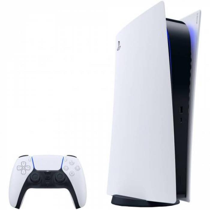 Consola Sony PlayStation 5 Digital Edition, 825 GB, White
