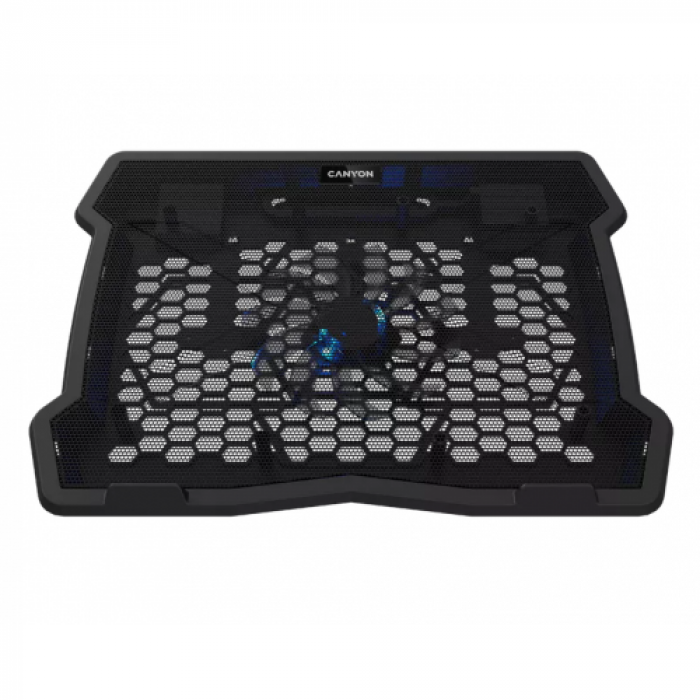 Cooler Pad Canyon CNE-HNS02 pentru laptop de 15.6inch, Black