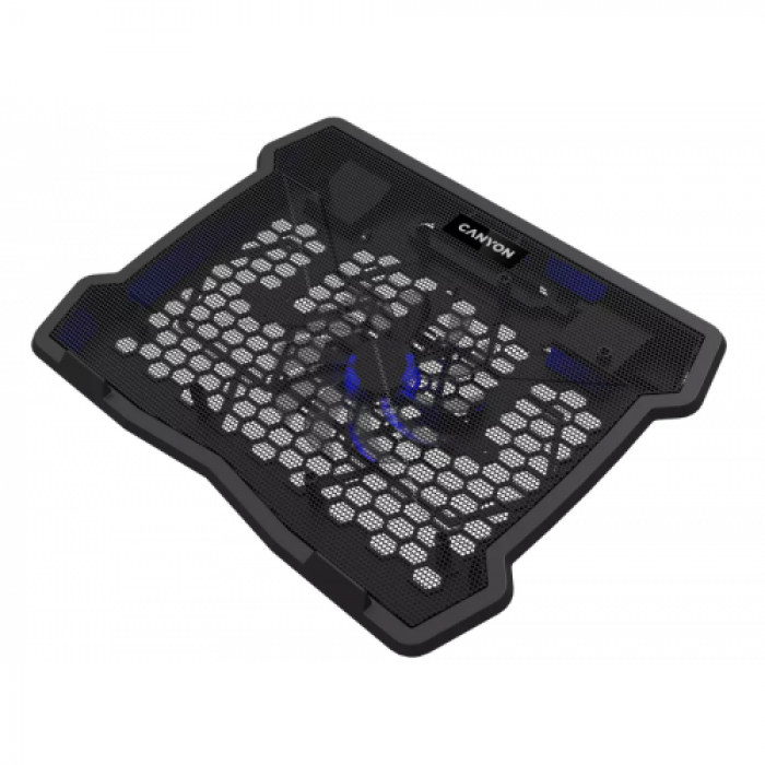 Cooler Pad Canyon CNE-HNS02 pentru laptop de 15.6inch, Black