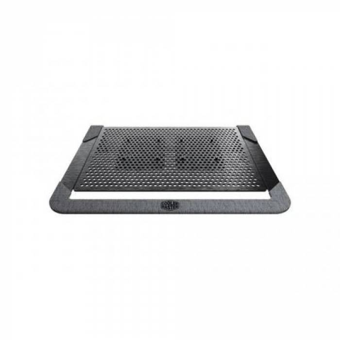 Cooler Pad Cooler Master NotePal U2 Plus V2, 17inch, Titanium