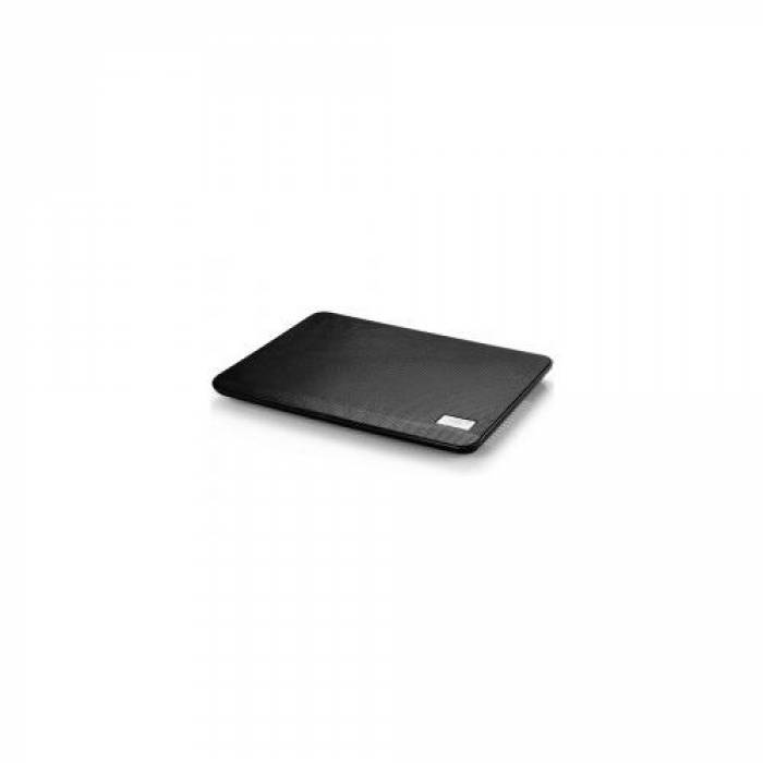 Cooler Pad Deepcool N17 pentru laptop de 14inch, Black