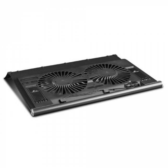 Cooler Pad Deepcool N65 pentru Laptop de 17inch, Black