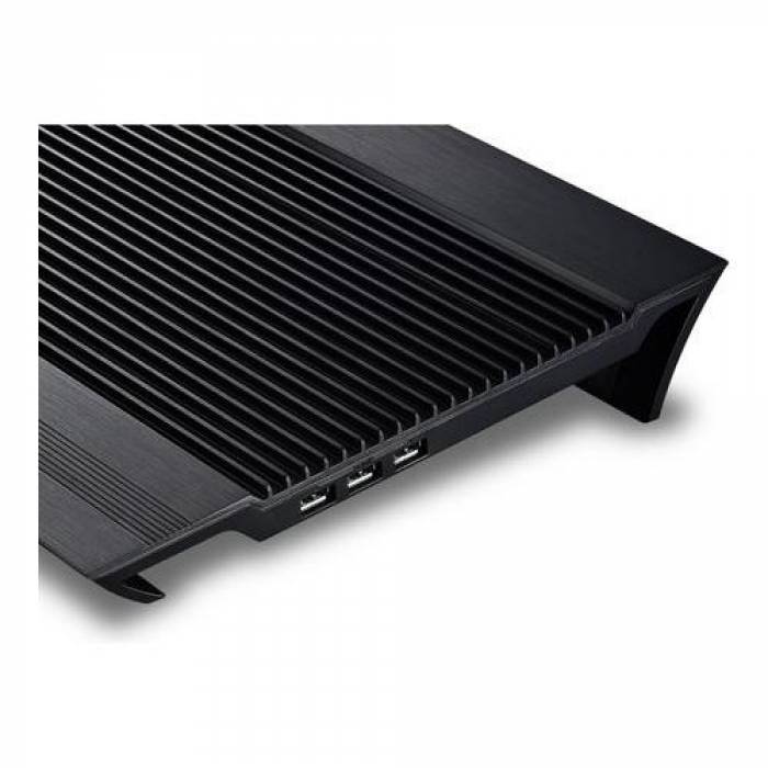 Cooler Pad Deepcool N8 pentru laptop de 17inch, Black