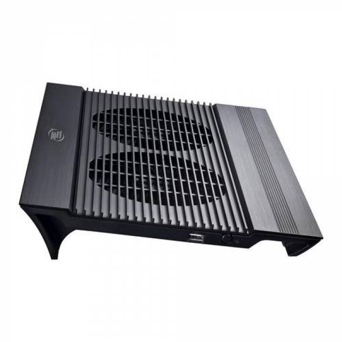 Cooler Pad Deepcool N8 pentru laptop de 17inch, Black