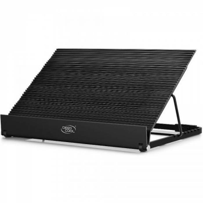 Cooler Pad Deepcool N9 EX pentru laptop de 17inch, Black