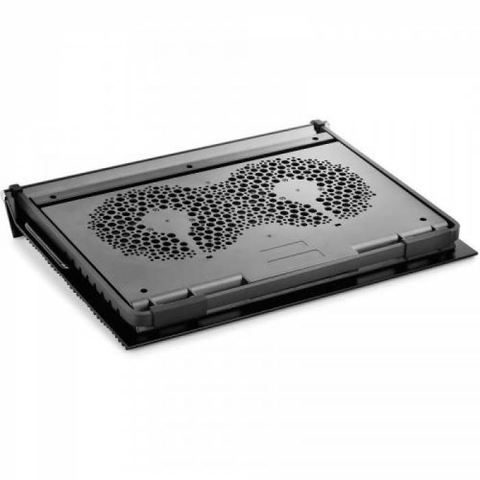 Cooler Pad Deepcool N9 EX pentru laptop de 17inch, Black