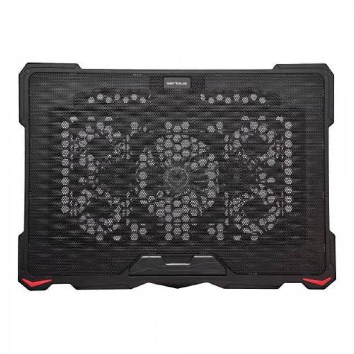 Cooler Pad Serioux NCP035, 17.3inch, Black