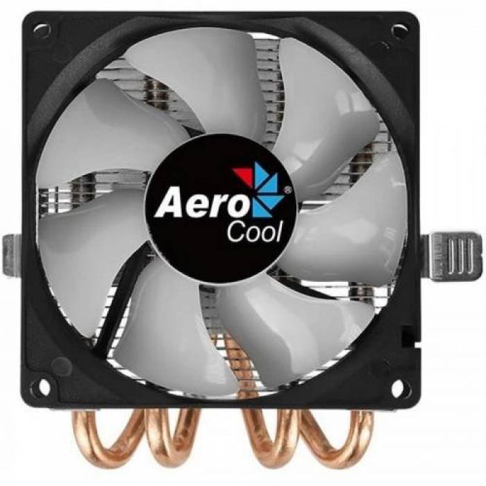 Cooler procesor Aerocool Air Frost 4 FRGB, 90mm, Black