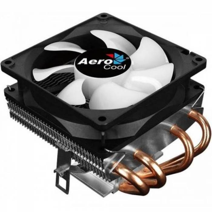 Cooler procesor Aerocool Air Frost 4 FRGB, 90mm, Black