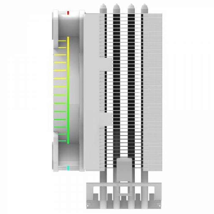 Cooler procesor AQIRYS Uranus LS White, 120mm