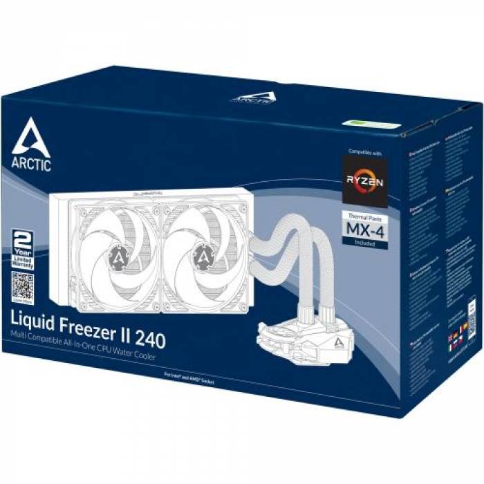 Cooler Procesor Arctic Liquid Freezer II 240, 2x 120mm