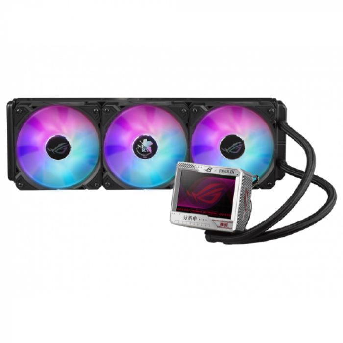 Cooler Procesor ASUS ROG RYUJIN II 360 aRGB EVA, 3x 120mm