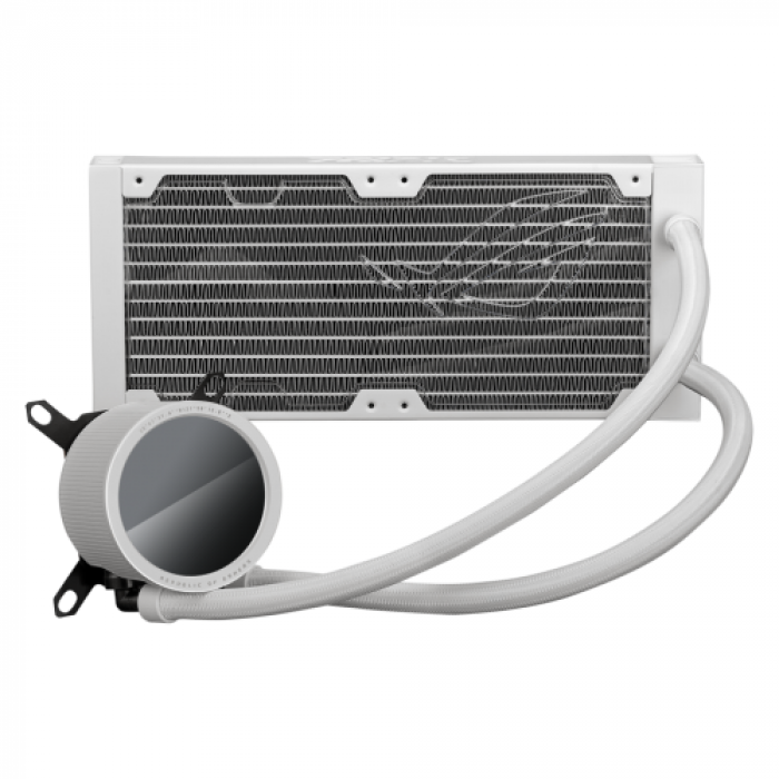 Cooler Procesor ASUS ROG RYUO III 240 ARGB White Edition, 2x 120mm