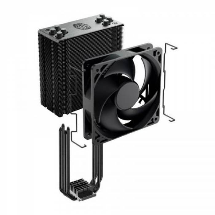Cooler Procesor Cooler Master Hyper 212 Black Edition, 120mm