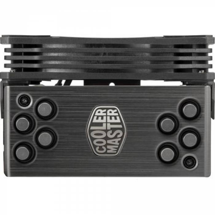 Cooler Procesor Cooler Master Hyper 212 RGB Black Edition cu LGA1700, 120mm