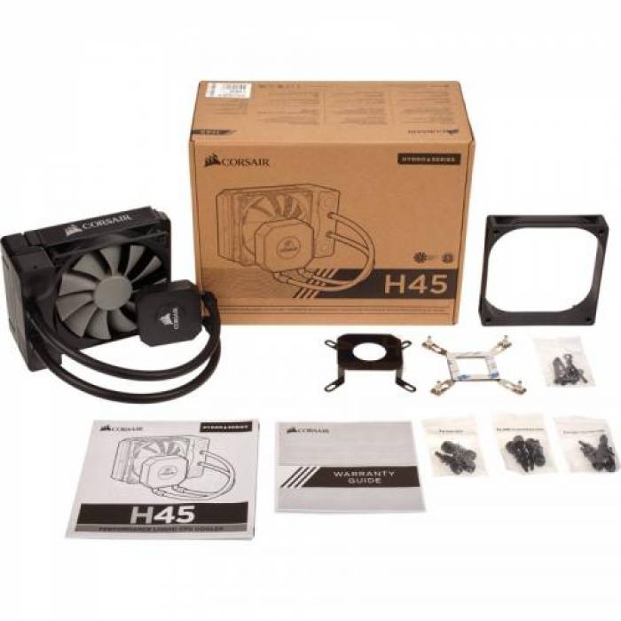 Cooler Procesor Corsair Hydro Series H45 Performance