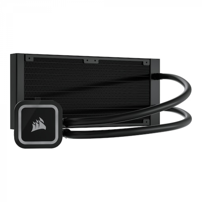 Cooler Procesor Corsair iCUE H100x RGB ELITE, 2x120mm