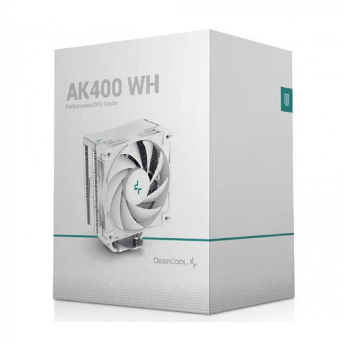 Cooler procesor Deepcool AK400 White, 120mm