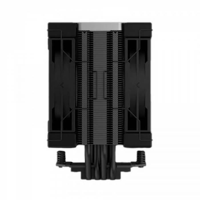 Cooler procesor Deepcool AK400 Zero Dark Plus, 2x 120mm