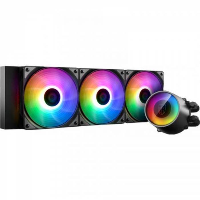 Cooler Procesor Deepcool Castle 360RGB V2, 3 x 120 mm