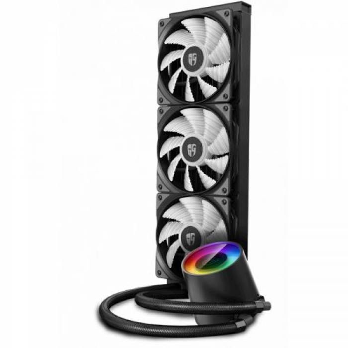 Cooler Procesor Deepcool Castle 360RGB V2, 3 x 120 mm