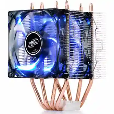 Cooler Procesor Deepcool FROSTWIN LED V2, 92mm