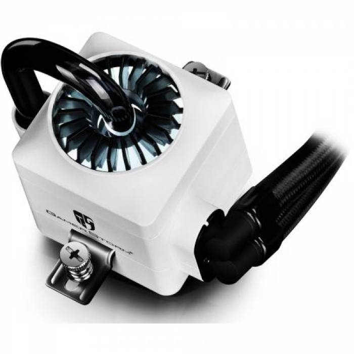 Cooler procesor Deepcool Gamer Storm Captain 240 EX RGB White, 2 x 120mm