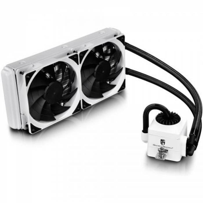 Cooler procesor Deepcool Gamer Storm Captain 240 EX White, 2 x 120mm