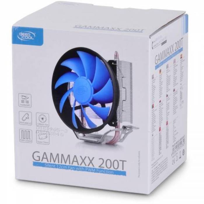 Cooler procesor Deepcool GAMMAXX 200T, 120mm