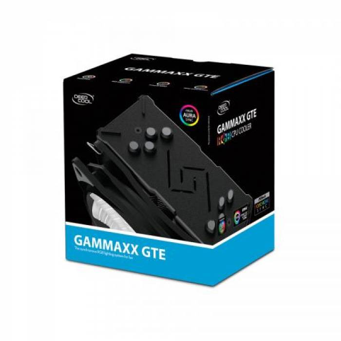 Cooler Procesor Deepcool GAMMAXX GTE, 120mm