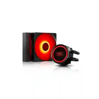 Cooler procesor Deepcool Gammaxx L120T Red LED, 120mm