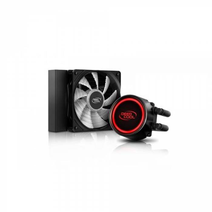 Cooler procesor Deepcool Gammaxx L120T Red LED, 120mm