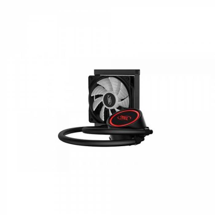 Cooler procesor Deepcool Gammaxx L120T Red LED, 120mm