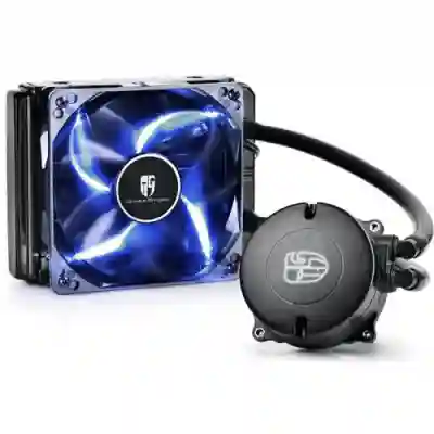 Cooler Procesor Deepcool Maelstrom 120T Blue LED, 120mm