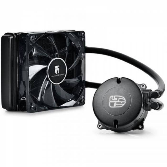 Cooler Procesor Deepcool Maelstrom 120T Blue LED, 120mm