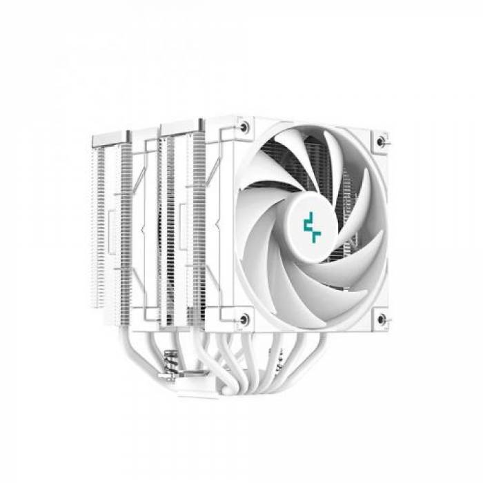 Cooler procesor Deepcooler AK620 White, 2x 120mm